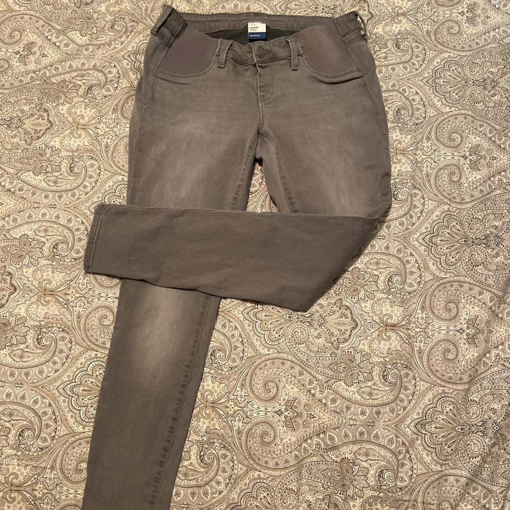 Old Navy Rockstar maternity jeans